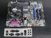 Płyta główna MSI MS-7592 ver. 5.2 + proc. DualCore E5700 3.0 GHz + maskown.