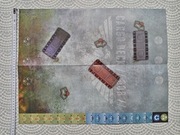 Mata do gry, dwustronna papierowa plansza do gry science fiction (2)