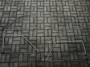 VW Golf 2 5D Chromy szyb bocznych przedlift kliny listwy komplet uszczelki