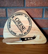 Deska z napisami do serów