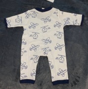 Zestaw z dwóch śpiochy dla chłopca 100% bałewna 