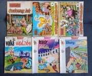 Asterix i Obelix/ Kajko i Kokosz/Tytus Romek i Atomek/kaczor Donald i Miki