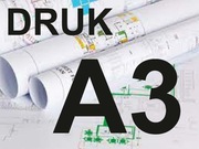 A3 Druk Wydruk Plotowanie Drukowanie MONO KIELCE