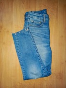 Jeansy rurki z wysokim stanem American Eagle