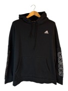 Bluza z kapturem Adidas czarna m oversize XL