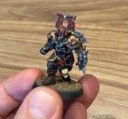 Chaos Warrior - pomalowany model Bloodbowl / Age of Sigmar