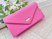 Elegancka kopertówka różowa nowa 