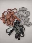 Haczyki na rynnę do lampek na rant 12 - 20mm 100szt.