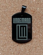 Till Lindemann zawieszka/wisiorek ze stali nierdzewnej, grawer na prezent 