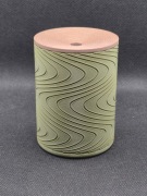 Popielniczka do IQOS z pokrywką wzór topo 9,5 cm | Marmur | Polski produkt