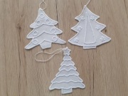 OZDOBY ŚWIĄTECZNE WYKONANE HAFTEM 3 szt (4)