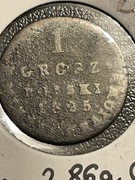 1 Grosz 1825 rok
