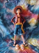 Figurka Luffy 3 twarze wymienne One Piece 
