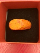 3 duże pierścionki z korala 