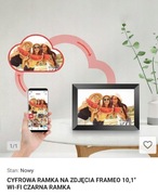 Cyfrowa ramka na zdjęcia Frameo 102K WiFi 10,1 cala HD IPS 1280 x 800 32 GB