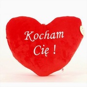 Poduszka serce Kocham Cię prezent na WALENTYNKI