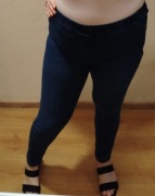 Elastyczny jeansowe spodnie rozmiar 44/46