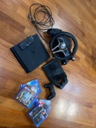 PS4 plus oryginalna kierownica