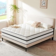 Materac 140x200cm 7-stefowy z komfortową pianką (wysokość 20 cm)