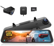 Lusterko samochodowe WOLFBOX G850 4K w kolorze czarnym