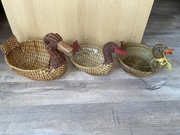 Koszyk wiklinowy kaczka 3 szt.