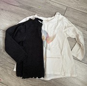 Bluzka 92 długi rękaw 2 szt