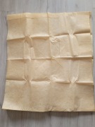 Fizelina materiałowa żółto-beżowa