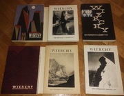 WIERCHY 1966 1967 1968 1969 1970 1972 roczniki 35 36 37 38 39 41 Tatry góry