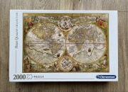 Puzzle Clementoni mapa świata 2000 elementów