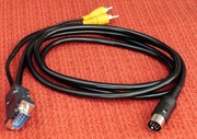Kabel Atari-Monitor 9 pin mono 140cm
