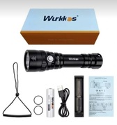 latarka nurkowa Wurkkos WK20S + 2 sztuki ogniw 18650