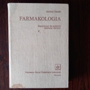 Farmakologia Andrzej Danysz repetytorium 1978