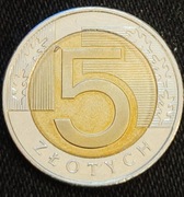 5 ZŁOTYCH 2025R DESTRUKT 