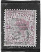 ANGLIA KOLONIE VICTORIA TWO PENCE odmiana