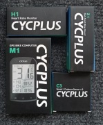 Zestaw Cycplus licznik rowerowy M1, czujniki 2xC3 1xH1