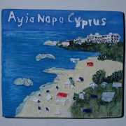 Cypr Ayia Napa magnes na lodówkę