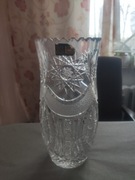 Kryształowy wazon - Huta Julia PRL XX wieku