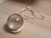 Dekoracyjna lampka kula podświetlana LED księżyc 