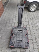 WÓZEK MAGAZYNOWY PLATFORMOWY Z HAMULCEM