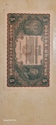Banknot 5 marek polskich1919 rok 