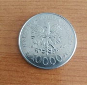 Unikat Moneta 10000 zł z 1992 roku