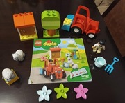 Lego duplo Traktor i zwierzeta gospodarskie