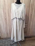 Asos oversize ecru 46 sukienka 
