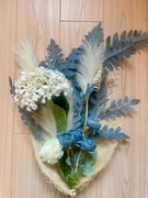 Zestaw kwiatów "Zimowy Powiew" - 9 sztucznych gałązek, bukiet, rośliny