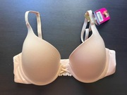 Biustonosz bazowy push-up 75B, pianka beż
