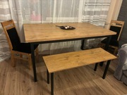Sprzedam stól +ławkę +2 krzesła 