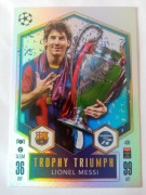 Topps match attax 2024 / 25 Trophy Triumph Lionel Messi 438 FC Barcelona 