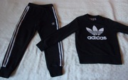 Bawełniany dres komplet  Adidas chłopiec 128