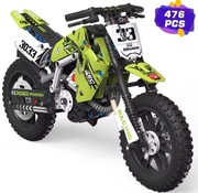 Klocki wzór LEGO CROSS Autko Motocykl Motor Hit Kross Prezent Pudełko 