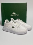 LACOSTE Game Nowe buty dziecięce r. 23,5- białe